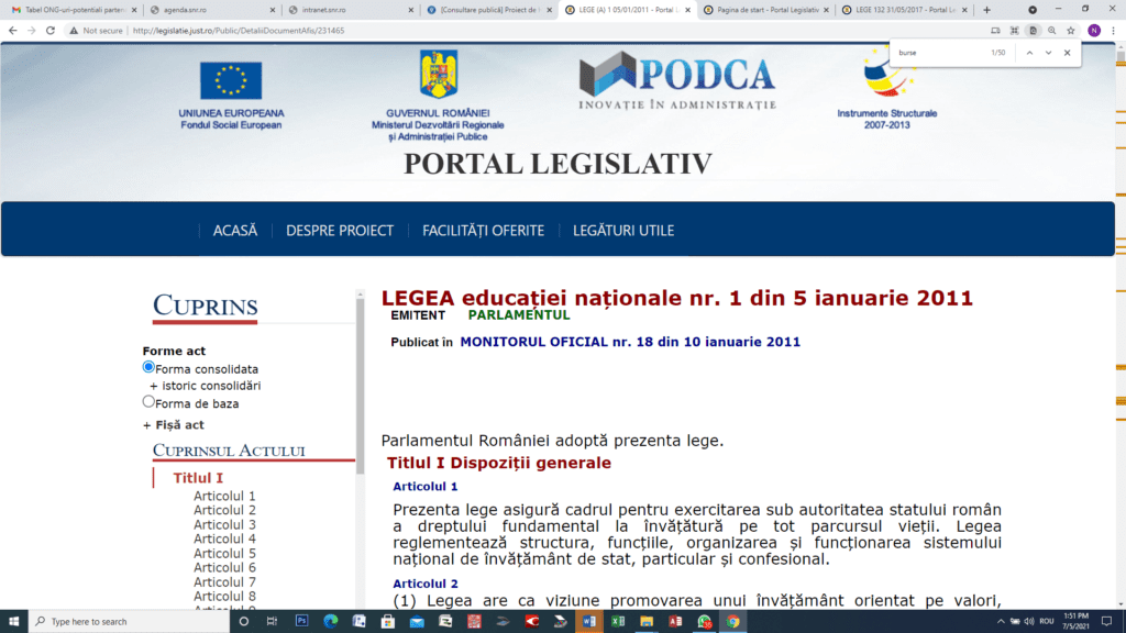, Ai acces, gratuit, la toate legile din Rom&acirc;nia, FACIAS